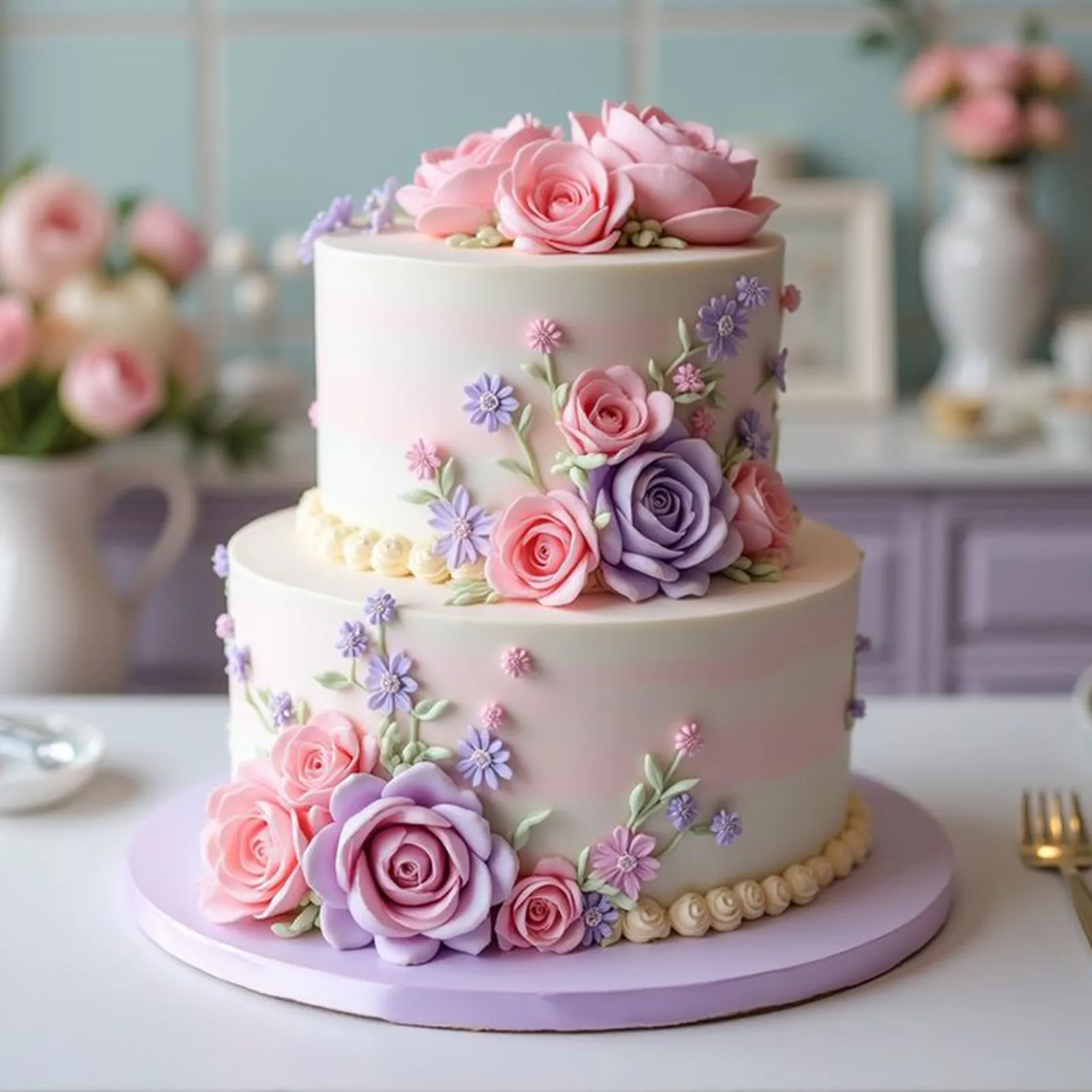 FLOWER CAKE