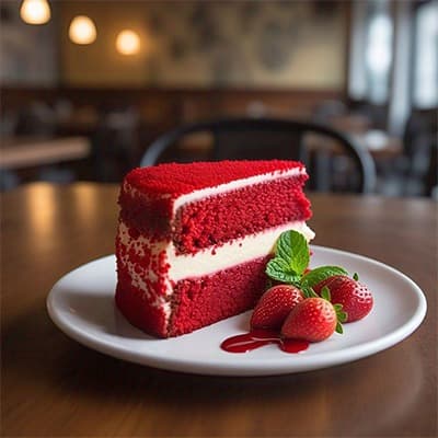 Classic Red Velvet Cream Pastries