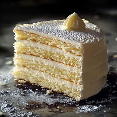 Classic White Cream Celebration Pastries