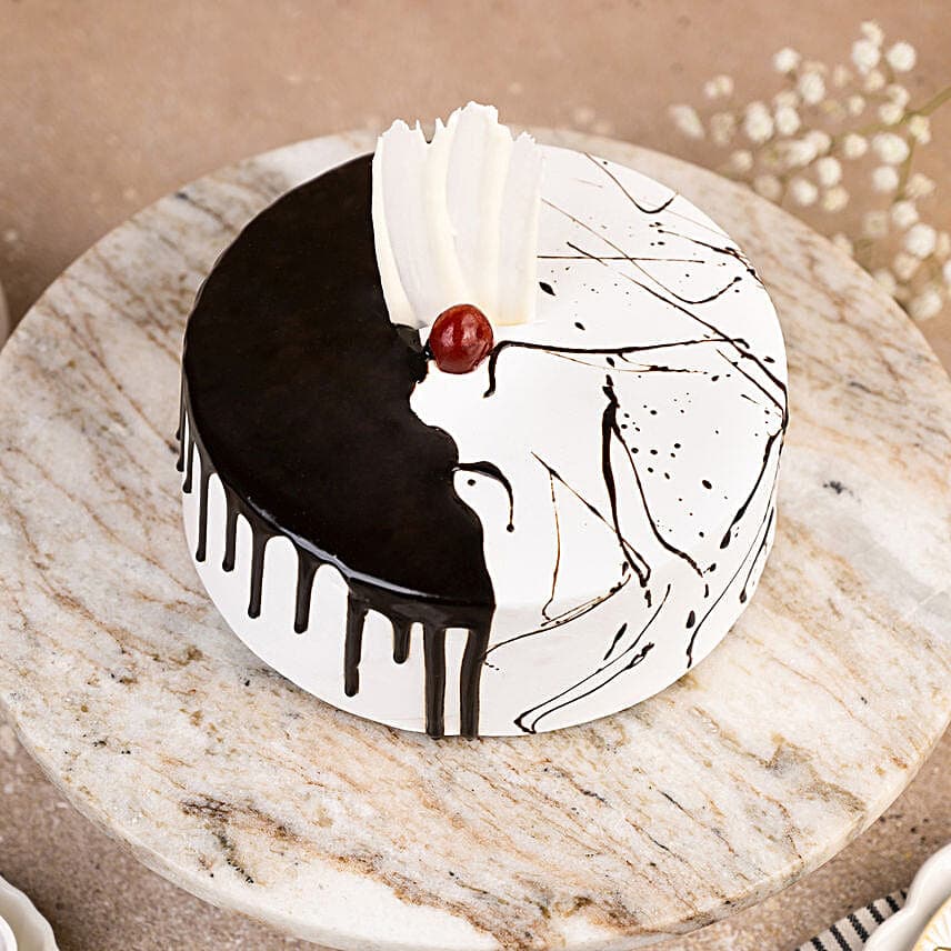 Delightful White Forest Cake